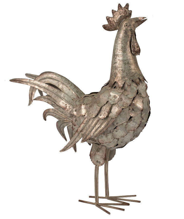 Metal Cockerel 59cm