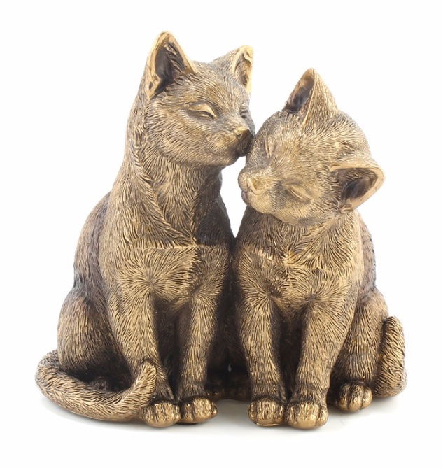 Bronzed Cats 18cm