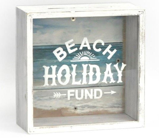 Holiday Fund Money Box 18cm