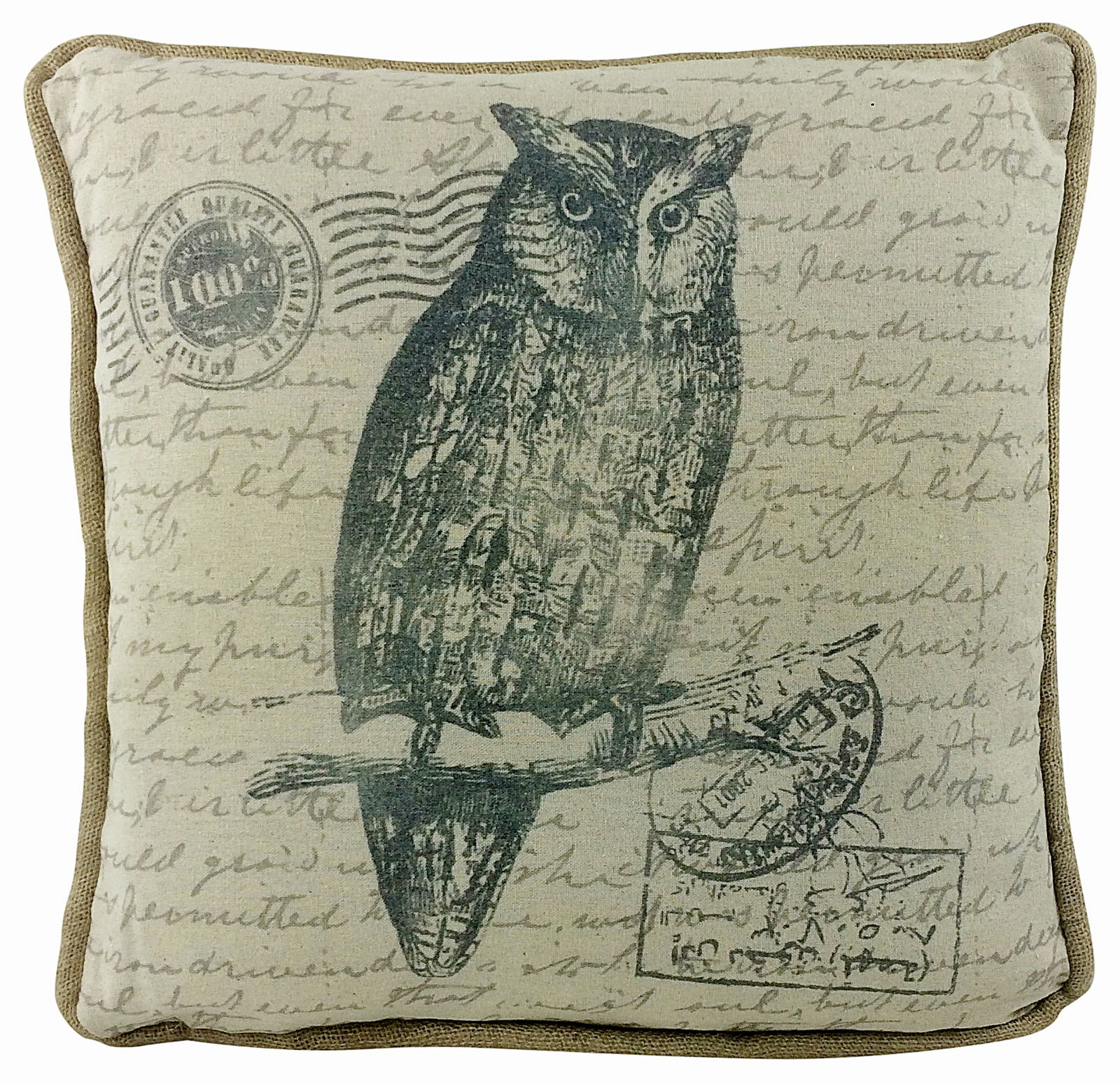 Owl Design Cushion 42cm