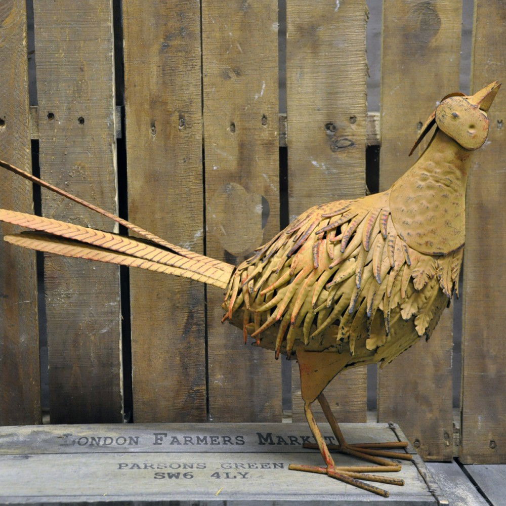 Metal Pheasant 36cm
