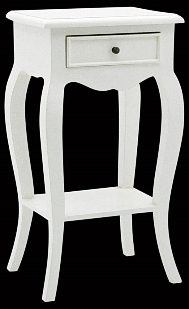 French Ivory Mahogany Side Table 71x38x28cm