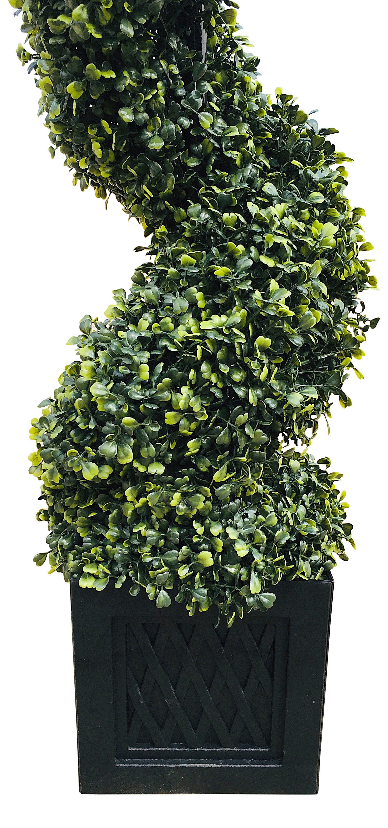 Artificial 120cm Boxwood Spiral Tower