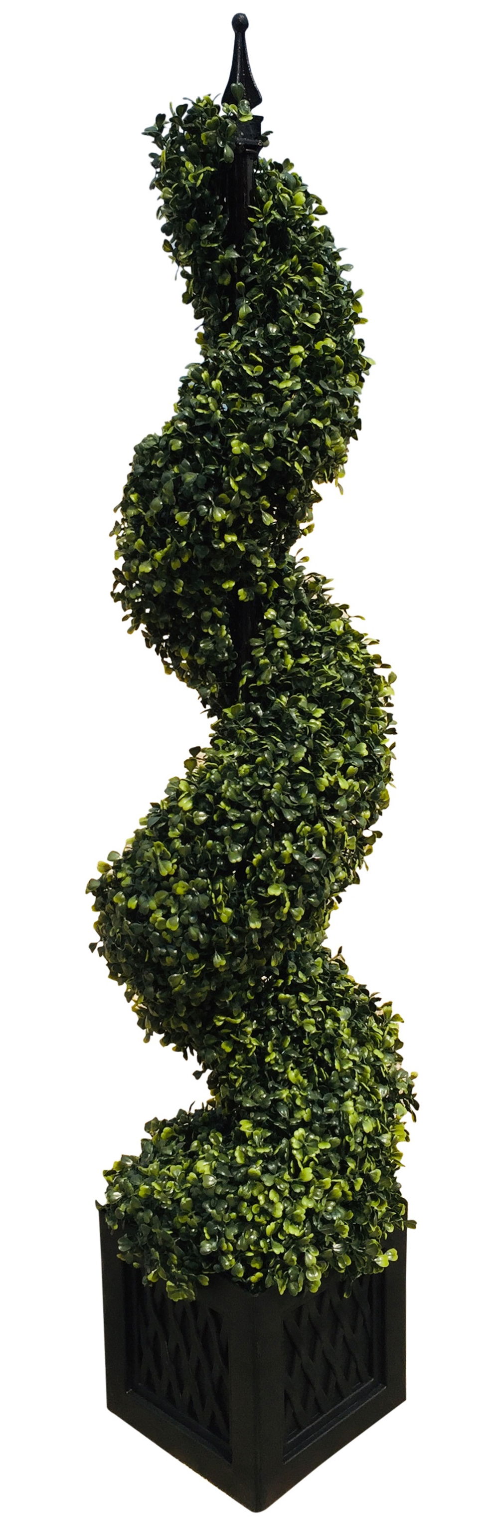 Artificial 120cm Boxwood Spiral Tower