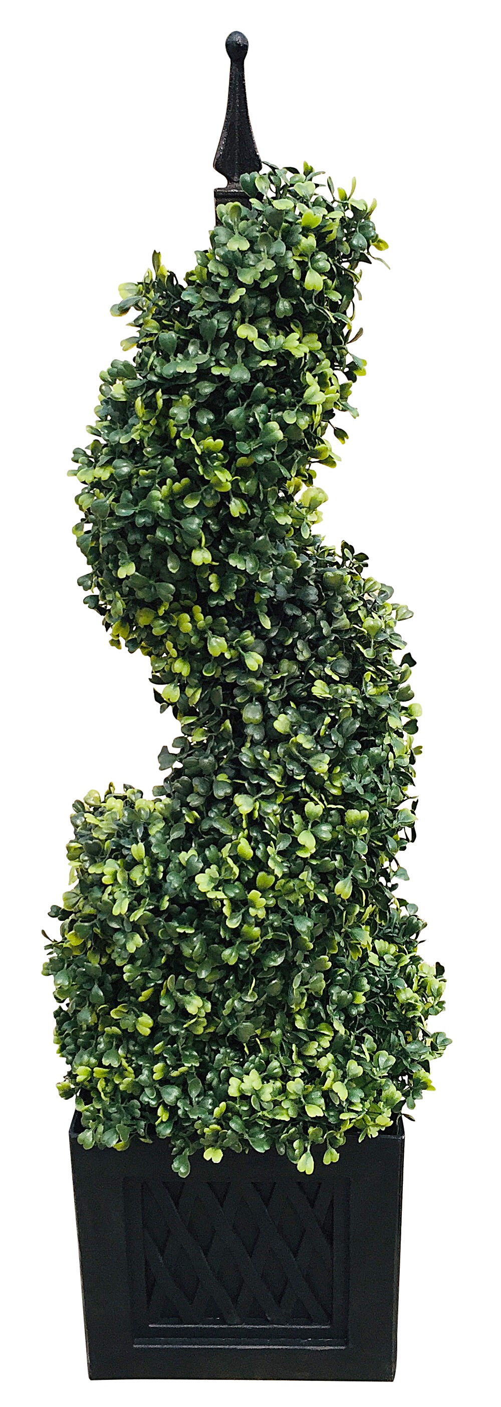Artificial 80cm Boxwood Spiral Tower