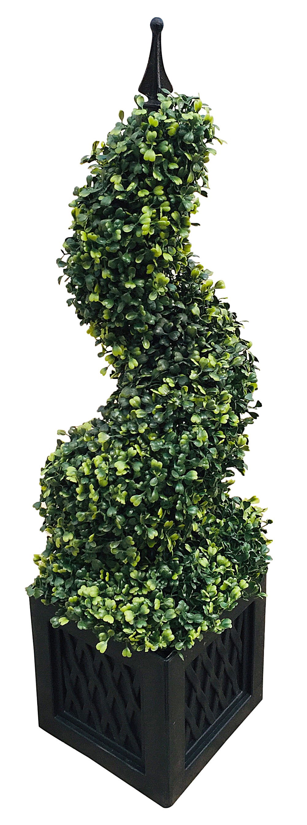 Artificial 80cm Boxwood Spiral Tower